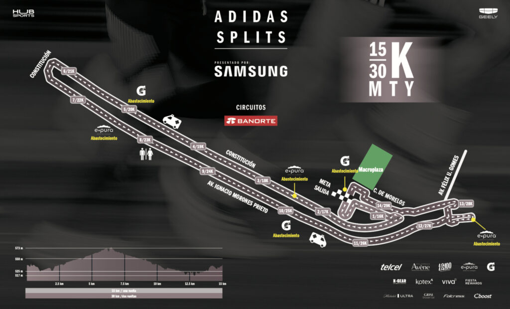 Monterrey Ruta 15 -30 kilometros - Hub Sports